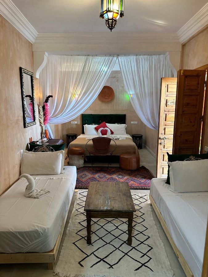 Riad Les Miroirs Marraquexe Exterior foto