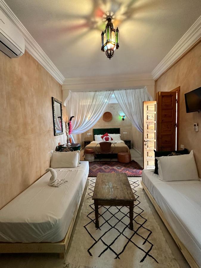 Riad Les Miroirs Marraquexe Exterior foto